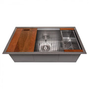 ZLINE 33" Undermount Single Bowl Ledge Sink Stainless Steel, SLS-33S