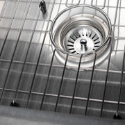ZLINE 33" Undermount Single Bowl Ledge Sink Stainless Steel, SLSAP-33