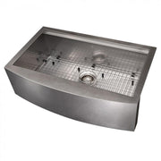 ZLINE 33" Undermount Single Bowl Ledge Sink Stainless Steel, SLSAP-33S
