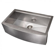 ZLINE 33" Undermount Single Bowl Ledge Sink Stainless Steel, SLSAP-33S