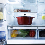 ZLINE 36" 21.6 cu. ft French Door Refrigerator with Water and Ice Dispenser in  Stainless Steel RFM-W-36-BS