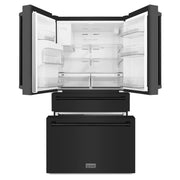 ZLINE 36" 21.6 cu. ft French Door Refrigerator with Water and Ice Dispenser in  Stainless Steel RFM-W-36-BS