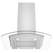 ZLINE 36" Alpine Island Range Hood, Stainless Steel, ALP70IS-36