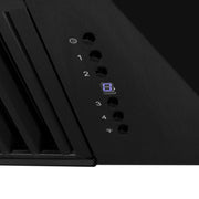 ZLINE 36" Autograph Black Stainless Wall Range Hood, Bronze, BS655Z-36-CB