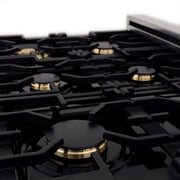 ZLINE 36" Autograph Dual Fuel Range, Stainless Steel, RAZ-36-CB