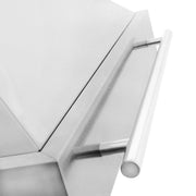 ZLINE 36" Autograph DuraSnow Stainless Steel Wall Range Hood 8654SNX-36
