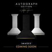 ZLINE 36" Autograph DuraSnow White Range Hood 8654SNZ-WM36-MB