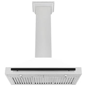 ZLINE 36" Autograph Stainless Wall Range Hood KB4SNZ-WM36-MB