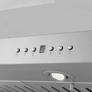 ZLINE CrownSound‚ Ducted Vent Island Mount Range Hood in Stainless Steel, Built-in Bluetooth Speakers, KL3iCRN-BT