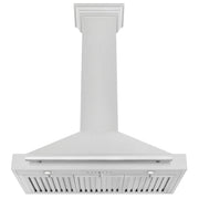 ZLINE 36" Fingerprint Resistant Stainless Steel Range Hood with Stainless Steel Handle KB4SNX-36