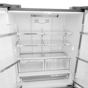 ZLINE 36" French Door Refrigerator with Ice Maker, Stainless Steel, RFM-36