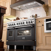 ZLINE 36" Hand-Hammered Copper Finish Wall Range Hood, 655-HBXXX-36