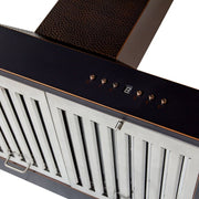 ZLINE 36" Hand-Hammered Copper Wall Range Hood, KB2-HBXXX-36