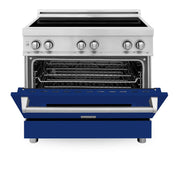 ZLINE 36" Induction Range in DuraSnow Stainless Steel RAIND-BG-36