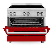 ZLINE 36" Induction Range in DuraSnow Stainless Steel RAIND-RG-36