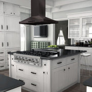 ZLINE 36" Island Range Hood in Black Stainless Steel, BSGL2iN-36