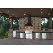 ZLINE 36" Oil-Rubbed Bronze Wall Range Hood, 8667B-36