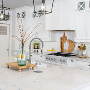 ZLINE 36" Porcelain Rangetop, DuraSnow®, 6 Brass Burners, RTS-BR-36
