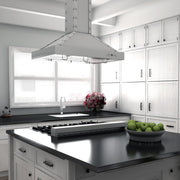 ZLINE 36" Porcelain Rangetop in Snow Stainless, RTS-36