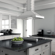 ZLINE 36" Porcelain Rangetop in Snow Stainless, RTS-36