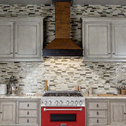 ZLINE 36" Professional Dual Fuel Range, Red Matte Door, RA-RM-36