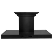 ZLINE 36" Range Hood, Black Stainless Steel, Speakers, BSKENCRN-BT-36