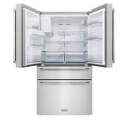 ZLINE 36" Refrigerator, Water, Ice Dispenser, Fingerprint Resistant, RFM-W-36