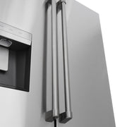 ZLINE 36" Refrigerator, Water, Ice Dispenser, Fingerprint Resistant, RSM-W-36