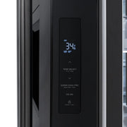 ZLINE 36" Refrigerator, Water, Ice Dispenser, Fingerprint Resistant, RSM-W-36-BS