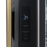 ZLINE 36" Refrigerator, Water, Ice Dispenser, Fingerprint Resistant, RSMZ-W-36-BS-G
