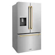 ZLINE 36" Refrigerator, Water, Ice Dispenser, Fingerprint Resistant, RSMZ-W-36-CB