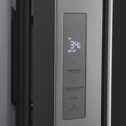 ZLINE 36" Refrigerator, Water, Ice Dispenser, Fingerprint Resistant, RSMZ-W-36-MB