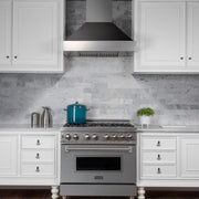 ZLINE 36" Snow Finish Wall Range Hood, Oil Rubbed Shell, 8654ORB-36