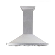 ZLINE 36" Snow Finished Stainless Steel Wall Mount Range Hood, 8KBS-36