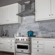 ZLINE 36" Snow Finished Stainless Steel Wall Mount Range Hood, 8KBS-36