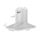 ZLINE 36" Stainless Steel Island Range Hood, GL1i-36