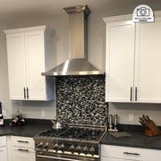 ZLINE 36" Stainless Steel Wall Range Hood, Crown Molding, KBCRN-36