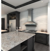 ZLINE 36" Stainless Steel Wall Range Hood, Crown Molding, KBCRN-36