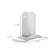 ZLINE 36" Stainless Steel Wall Range Hood KN-36