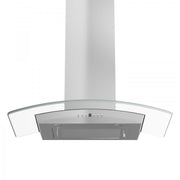 ZLINE 36" Stainless Steel Wall Range Hood with Crown Molding, KZCRN-36