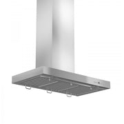 ZLINE 36" Stainless Wall Range Hood with Crown Molding, KECRN-36