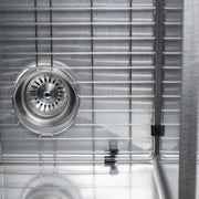 ZLINE 36" Undermount Double Bowl Sink DuraSnow Stainless Steel, SA60D-36S