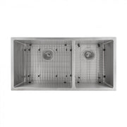 ZLINE 36" Undermount Double Bowl Sink in Stainless Steel, SR60D-36