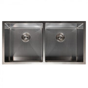 ZLINE 36" Undermount Double Bowl Sink Stainless Steel, SR50D-36S