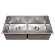 ZLINE 36" Undermount Double Bowl Sink Stainless Steel, SR50D-36S