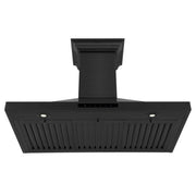 ZLINE 36" Wall Black Stainless Range Hood, Crown Speakers, BSKBNCRN-BT-36
