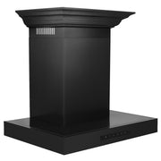 ZLINE 36" Wall Mount Range Hood, Black Stainless Steel, BSKENCRN-36