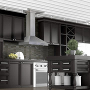 ZLINE 36" Wall Mount Range Hood in Snow Finished Stainless, 8KL3S-36