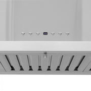 ZLINE 36" Wall Range Hood, Built-in CrownSound® Bluetooth Speakers, KL2CRN-BT-36