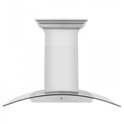 ZLINE 36" Wall Range Hood, Built-in CrownSound® Bluetooth Speakers, KZCRN-BT-36